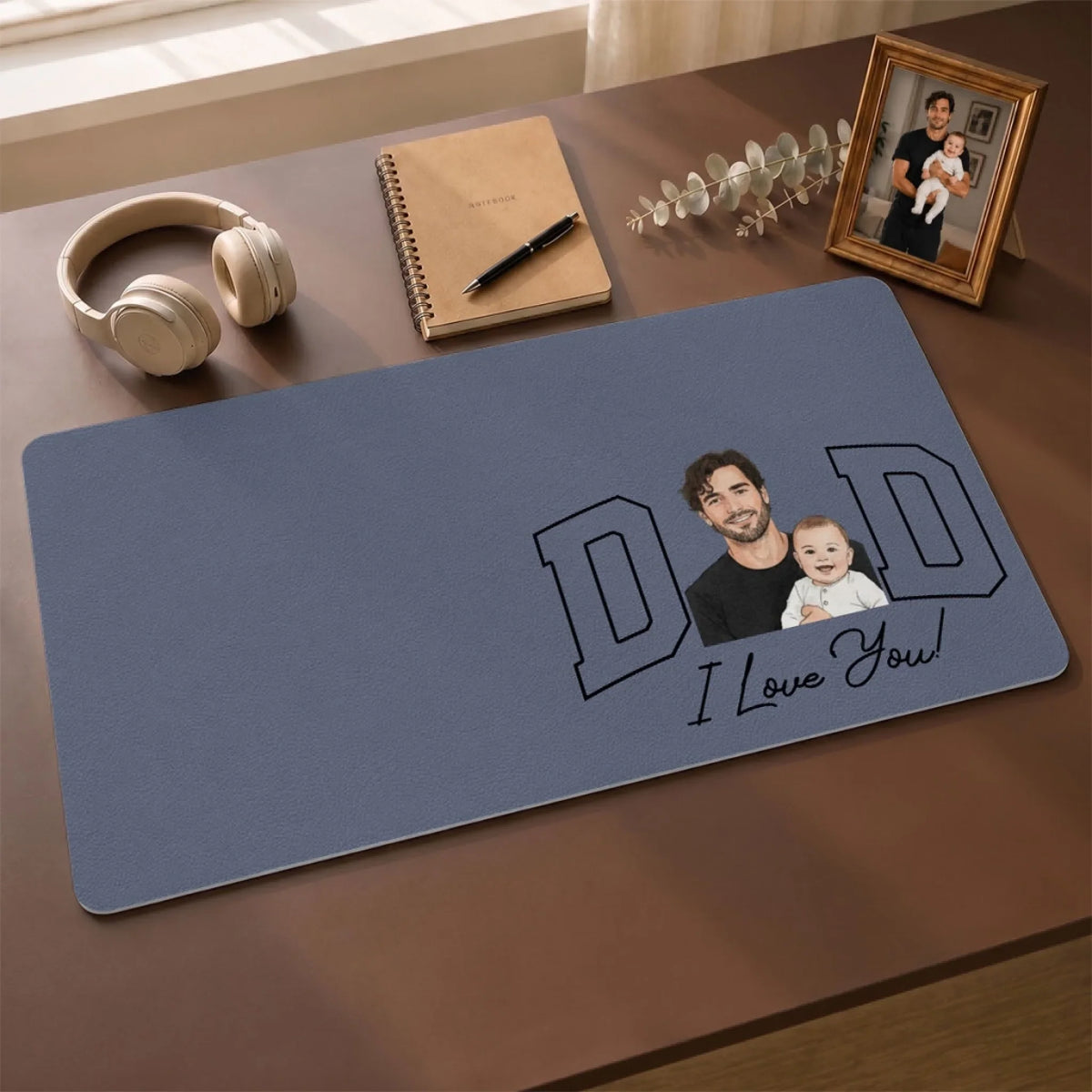 My Daddy - Personalized Desk Mat