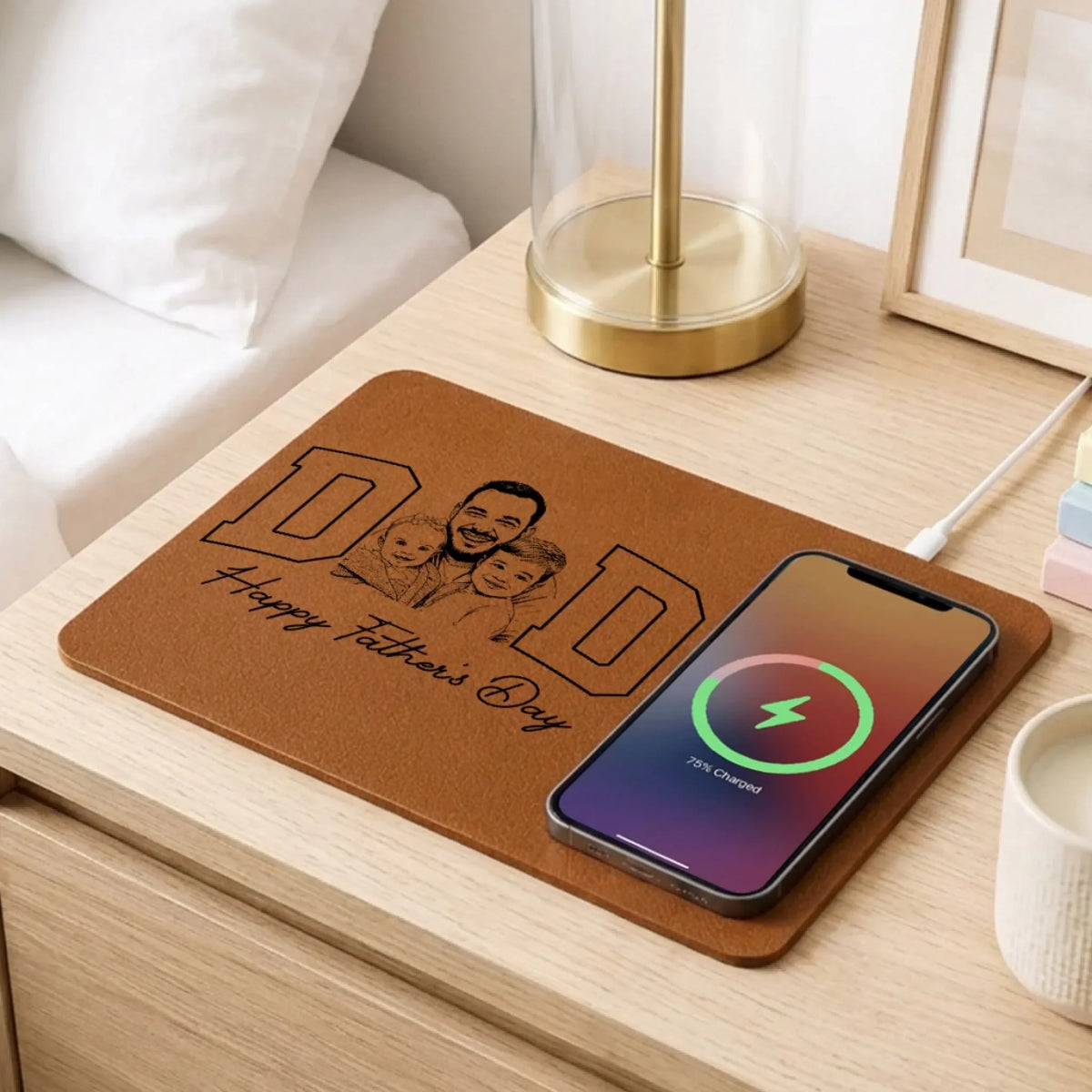 My Daddy - Personalized Charging Mat
