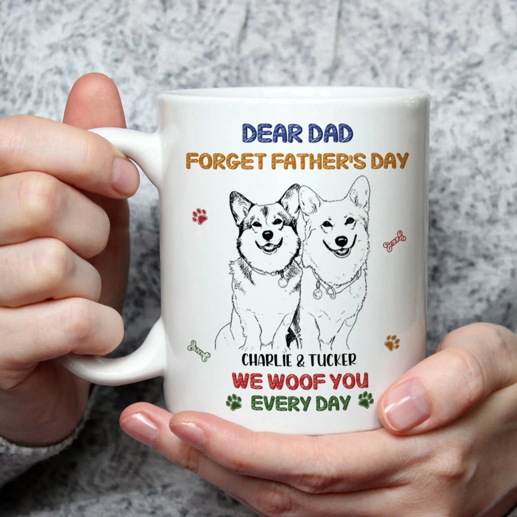 Custom Photo Christmas & Birthday Keepsake Gift • I Love You I Promise - Personalized Coffee Mug