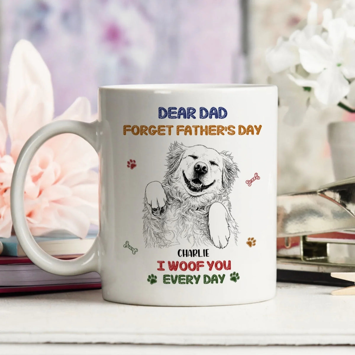 Custom Photo Christmas & Birthday Keepsake Gift • I Love You I Promise - Personalized Coffee Mug