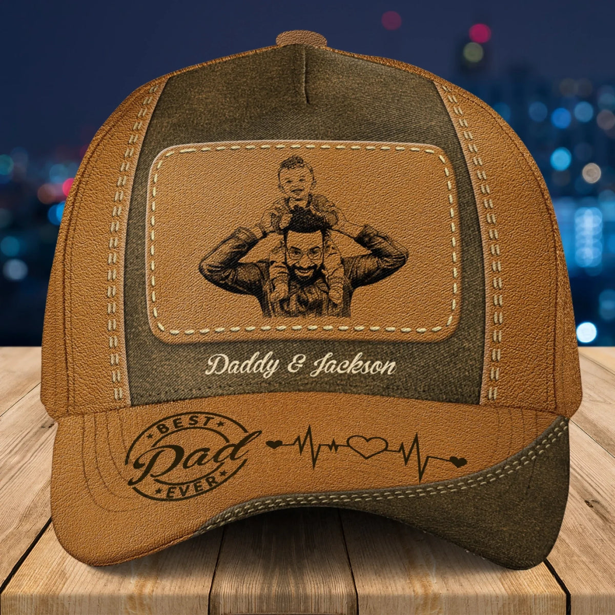 Sketch Dad Kids - Personalized Classic Cap