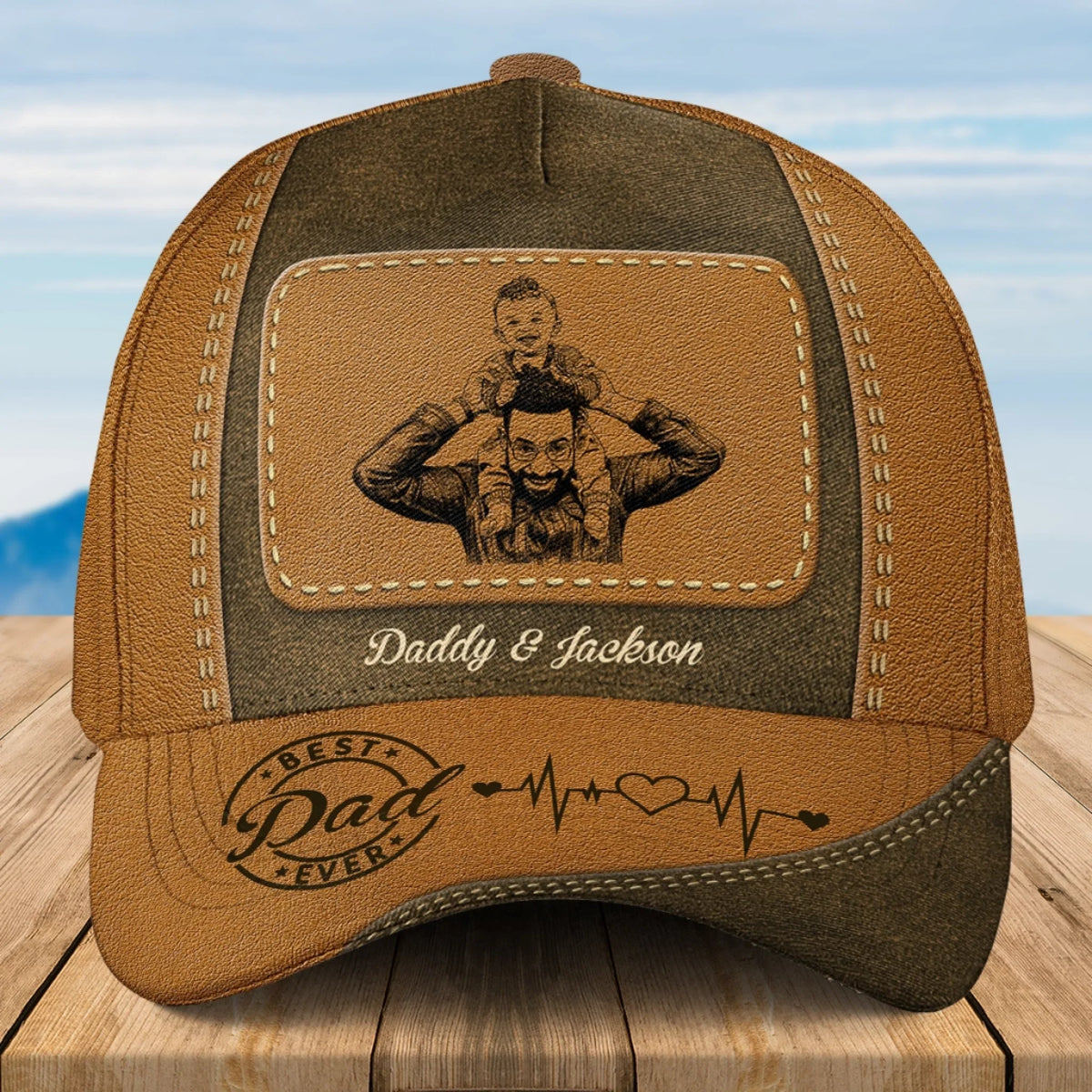 Sketch Dad Kids - Personalized Classic Cap