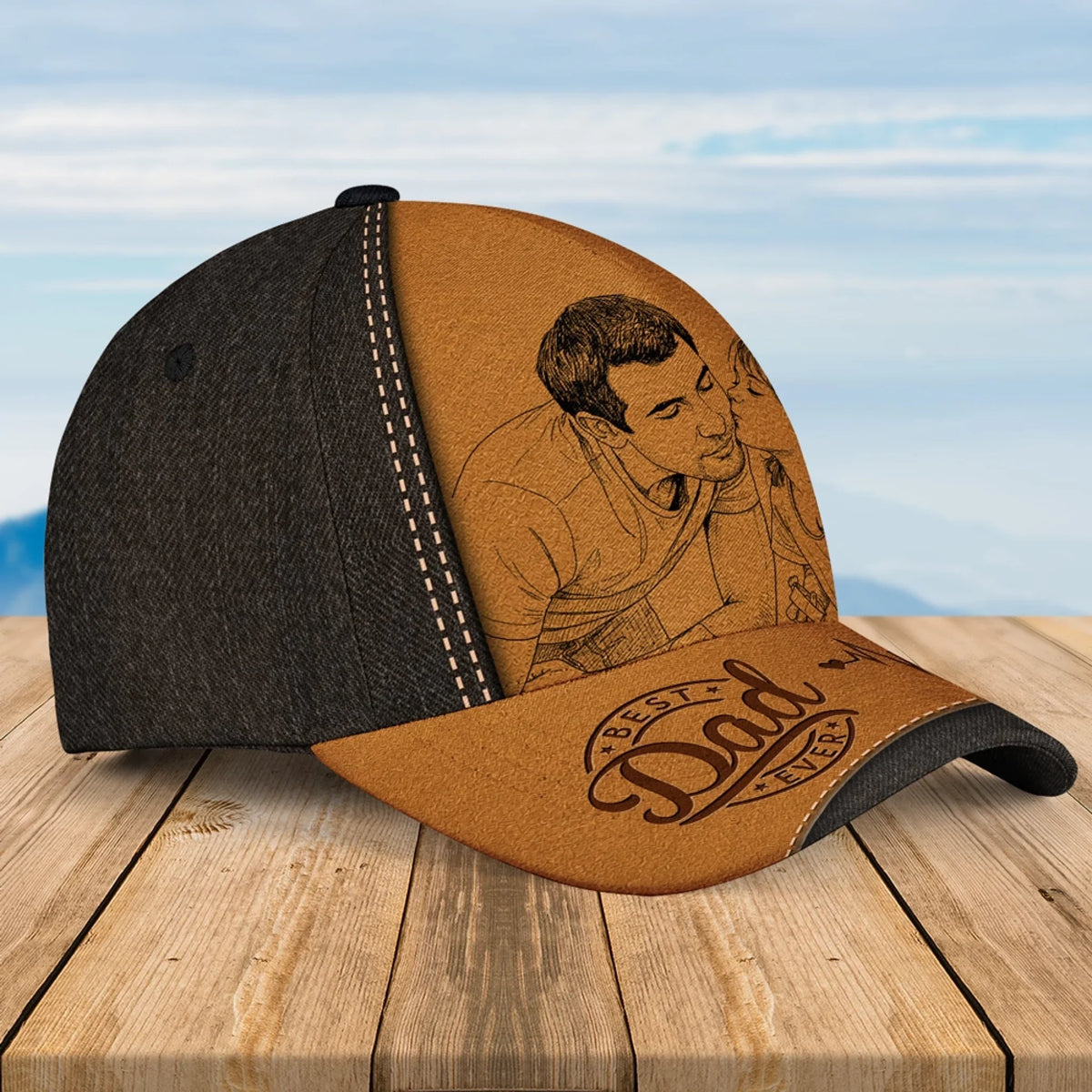 My Best Dad Ever - Personalized Classic Cap
