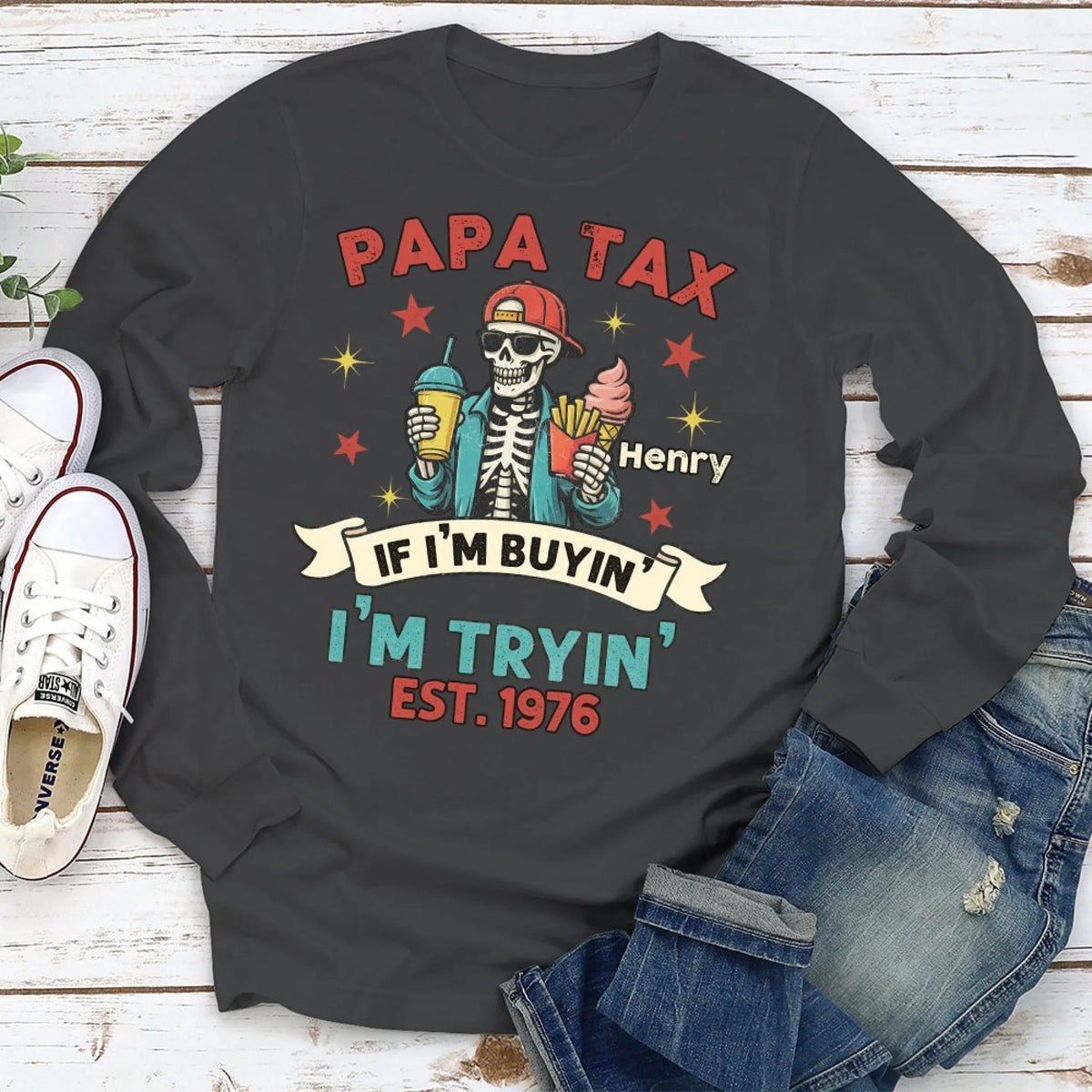 Custom Father's Day, Special Gift for Dad & Grandpa • I Buy I Try - Personalized Shirt