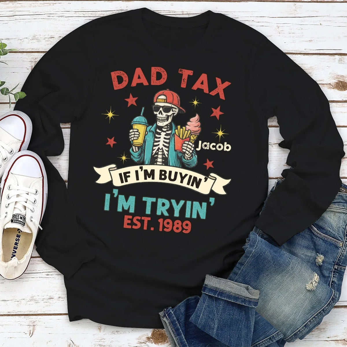 Custom Father's Day, Special Gift for Dad & Grandpa • I Buy I Try - Personalized Shirt