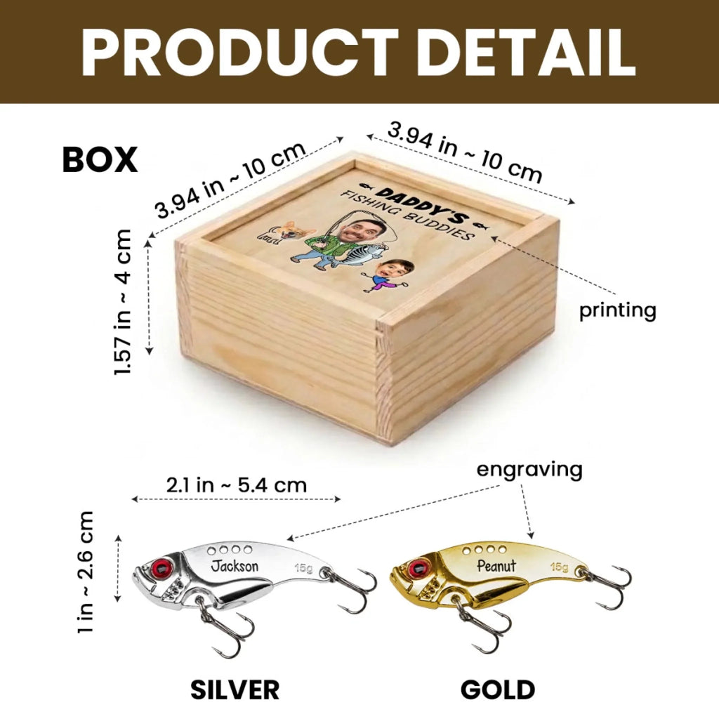 Fishing Buddies - Personalized Fishing Lure