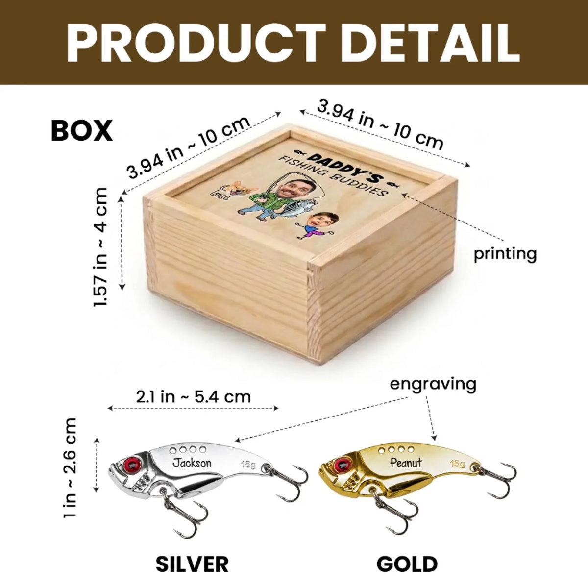 Fishing Buddies - Personalized Fishing Lure