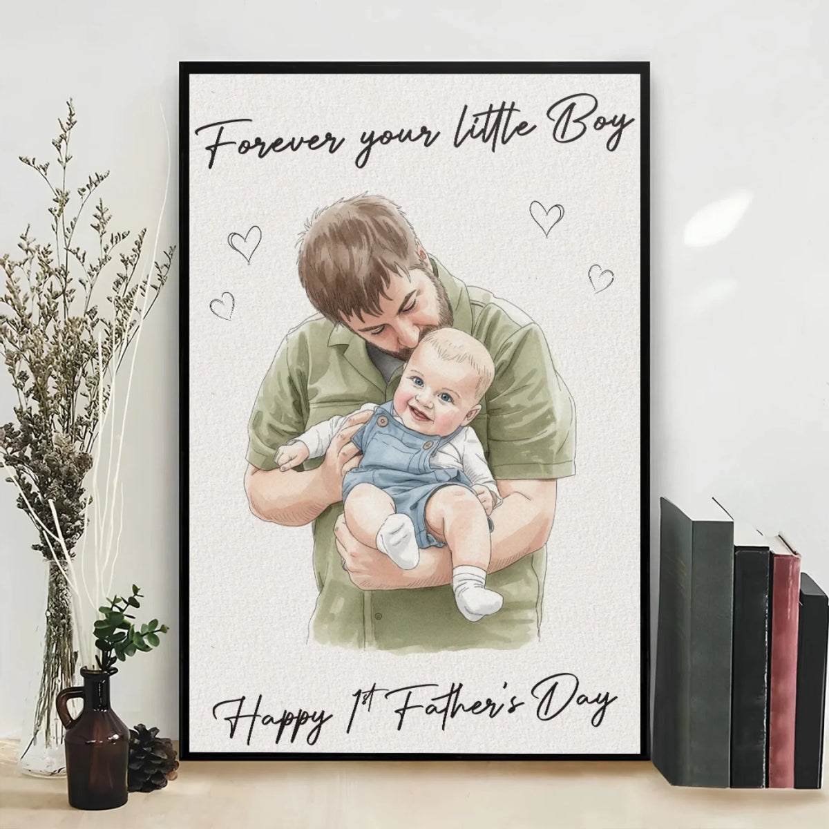 Forever Your Little Girl - Personalized Poster