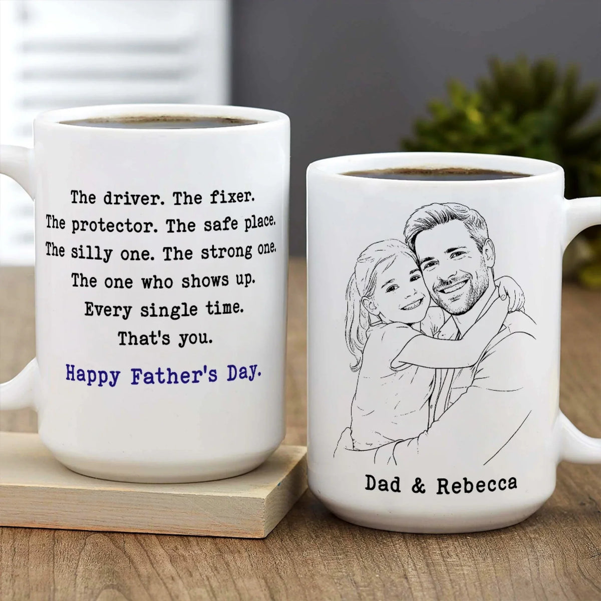 Custom Photo Father's Day, Special Gift for Dad & Grandpa • That Is You Dad - Personalized Coffee Mug