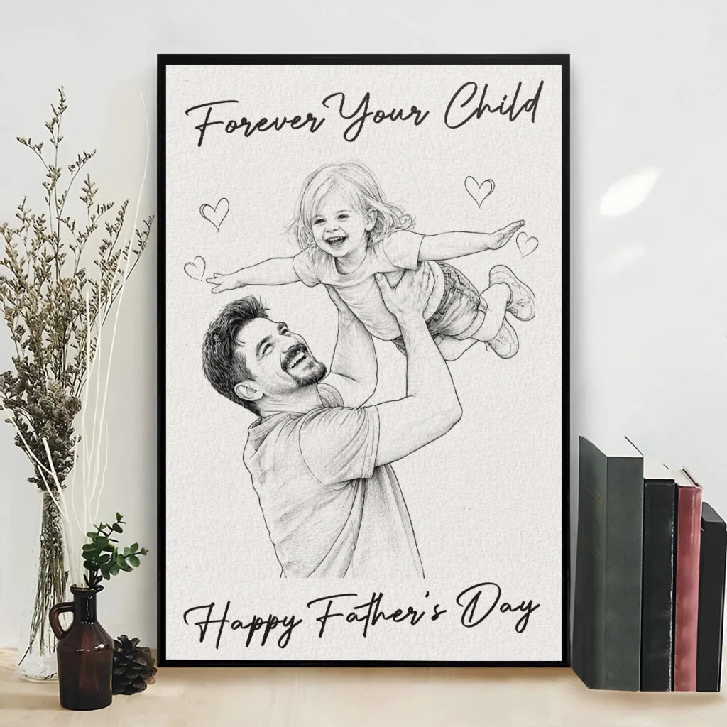 Forever Your Child 2 - Personalized Poster
