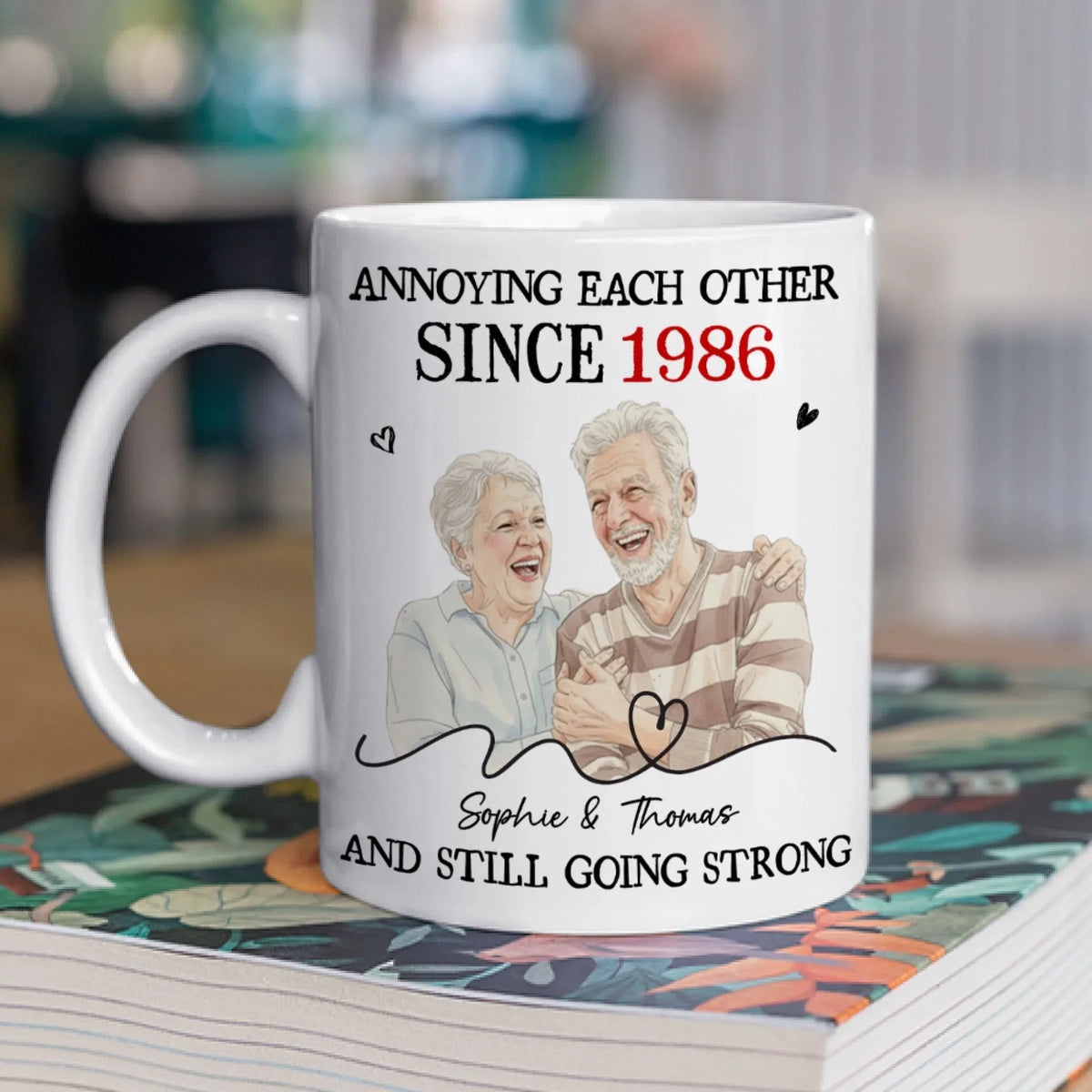 Custom Photo Anniversary Keepsake Gifts For Couple • You Are My Destiny - Personalized Coffee Mug