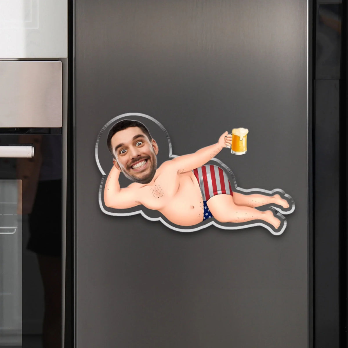 Sexy Couple - Personalized Acrylic Magnet