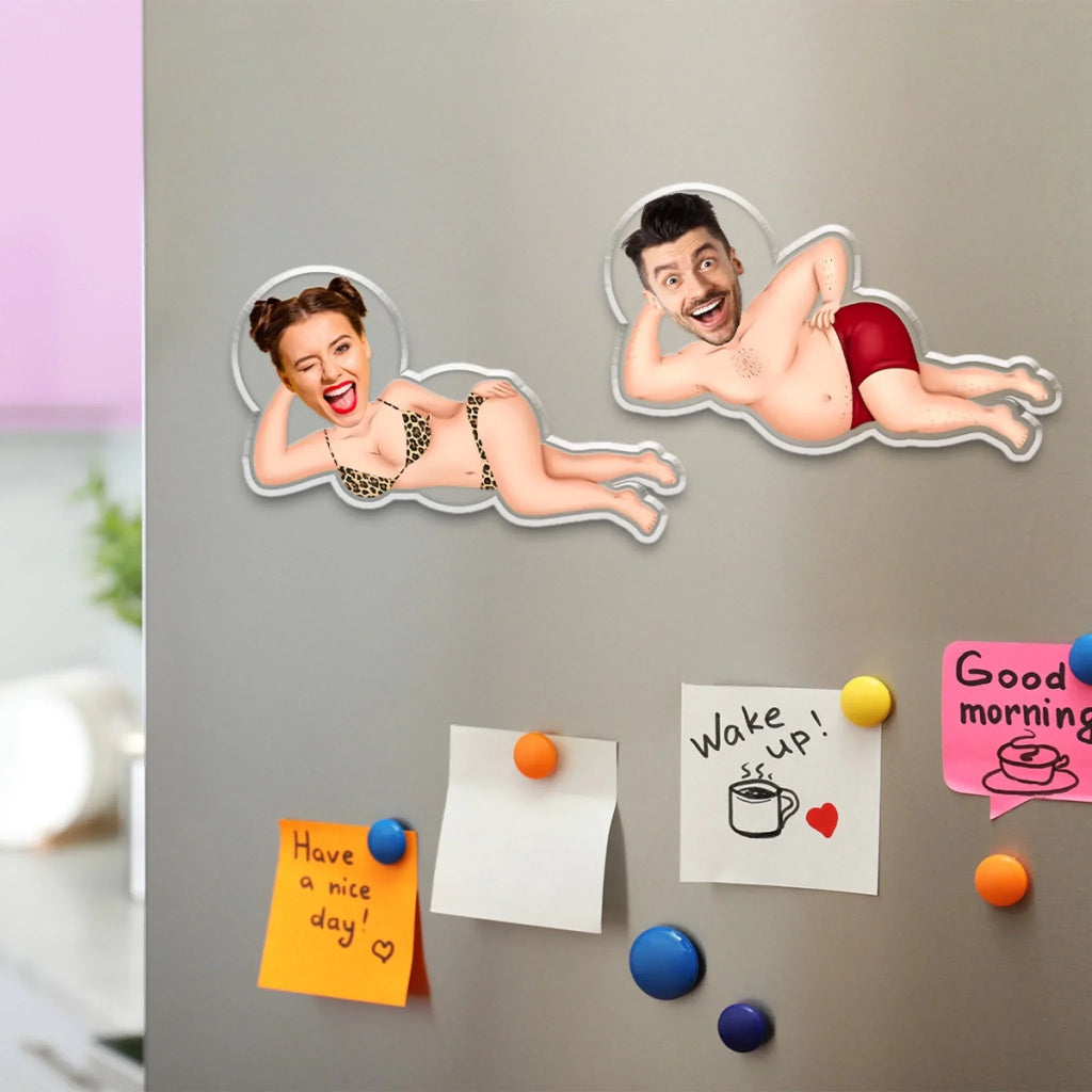 Sexy Couple - Personalized Acrylic Magnet
