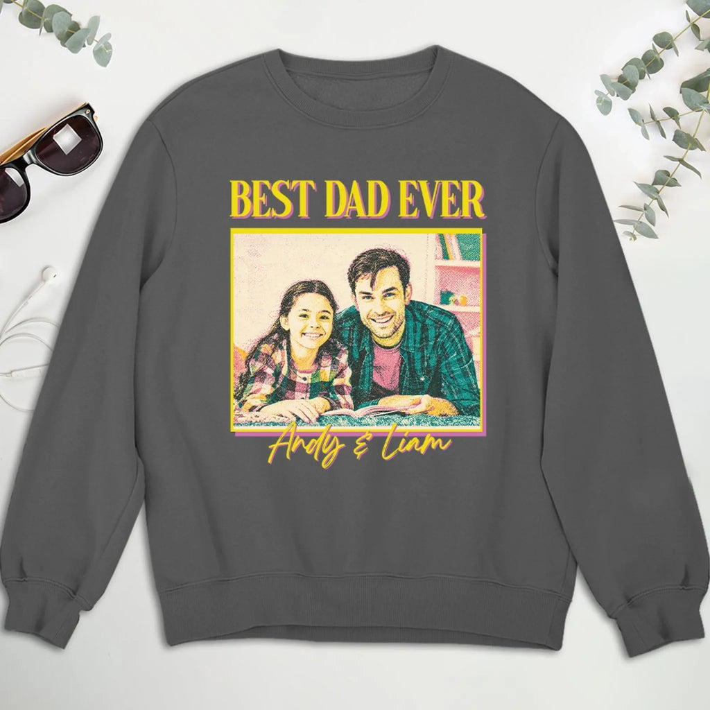 Custom Photo Father's Day, Special Gift for Dad & Grandpa • Girl Dad - Personalized Shirt