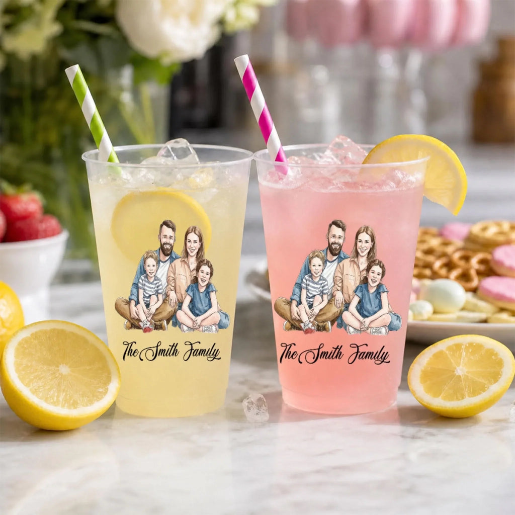 Our Family - Personalized Frosted Cup