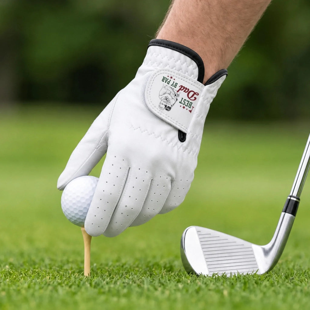 Best Daddy By Par - Personalized Golf Glove