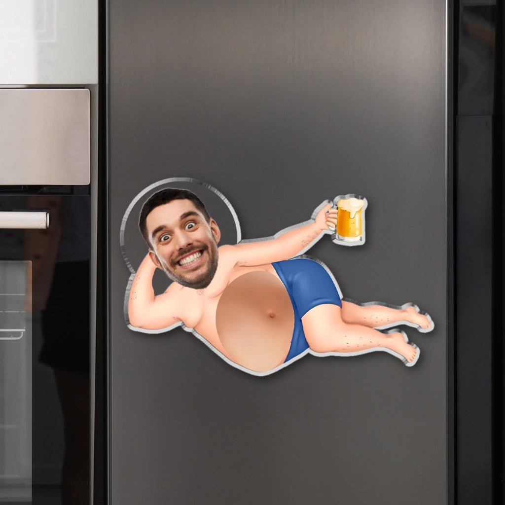 Sexy Couple - Personalized Squishy Acrylic Magnet