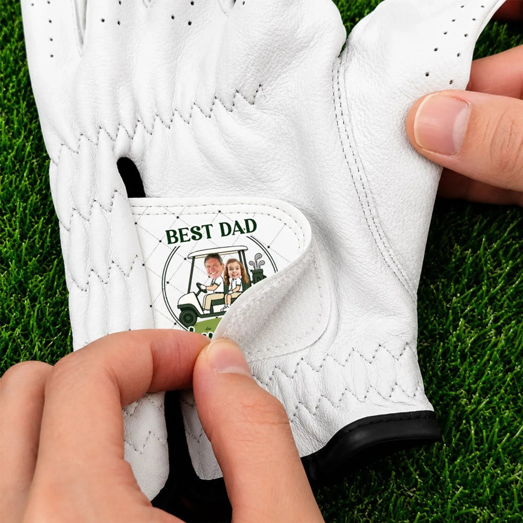 Best Dad By Par - Personalized Golf Glove