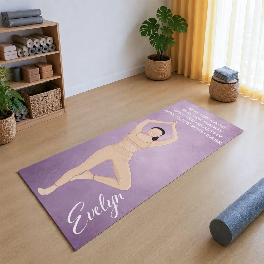 May I Live With Ease Photo - Personalized Yoga Mat