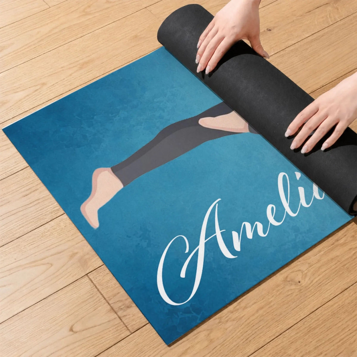 May I Live With Ease Photo - Personalized Yoga Mat