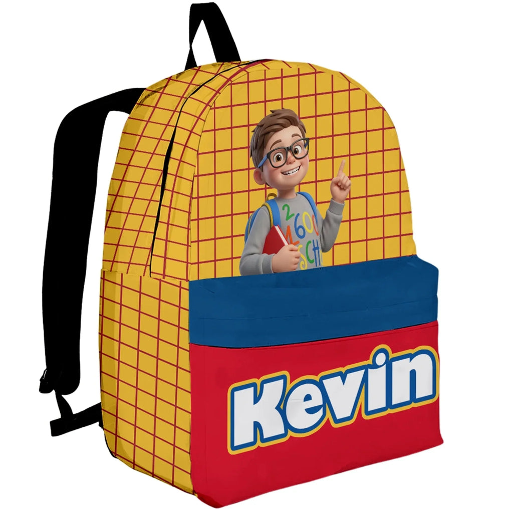 Back To School Story - Personalized Backpack