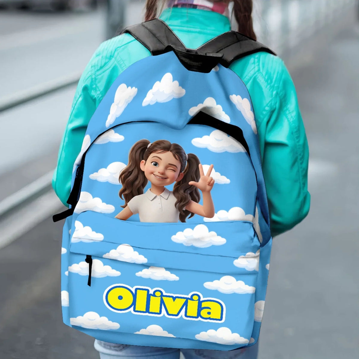 Back To School Story - Personalized Backpack