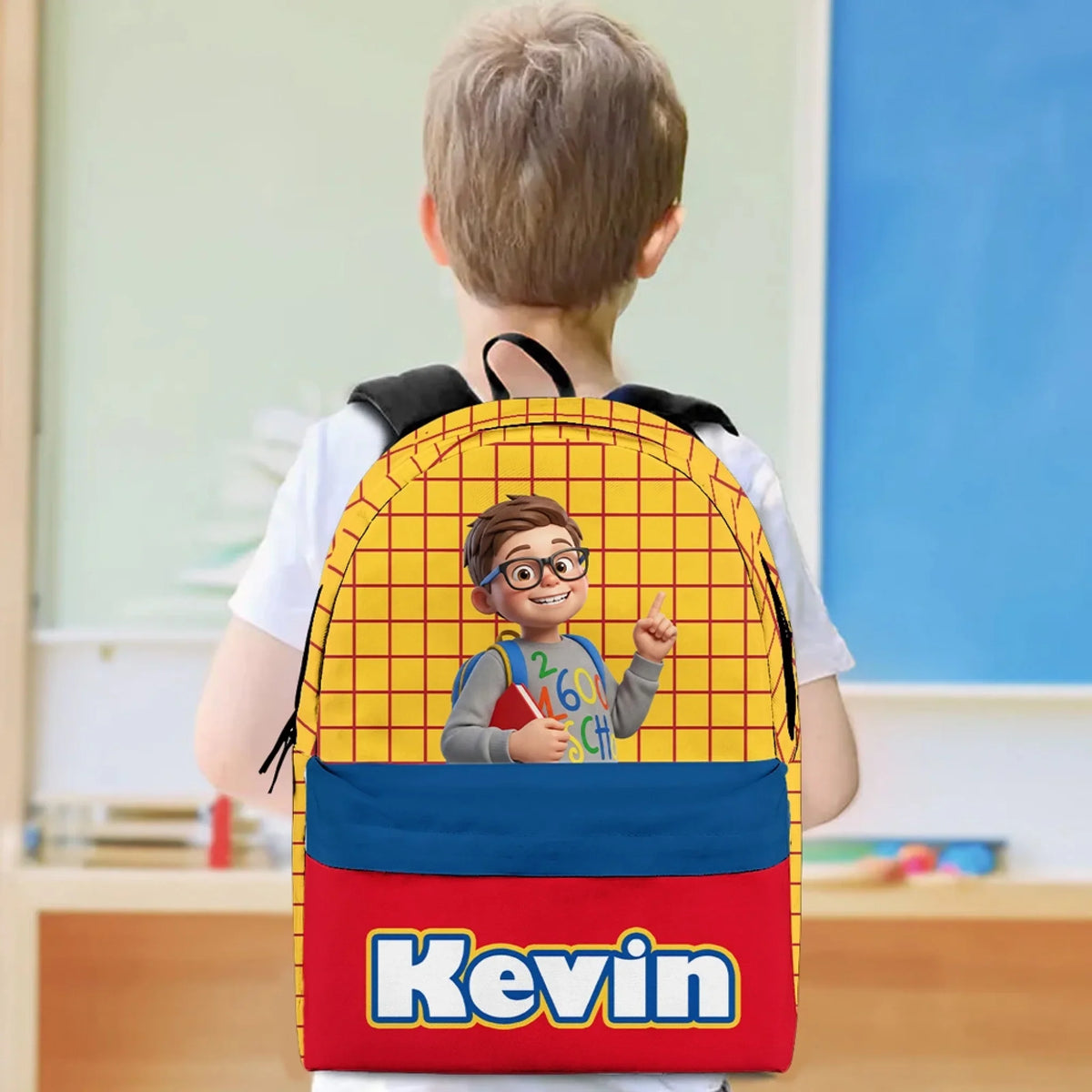 Back To School Story - Personalized Backpack