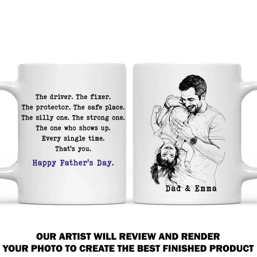 Custom Photo Father's Day, Special Gift for Dad & Grandpa • That Is You Dad - Personalized Coffee Mug