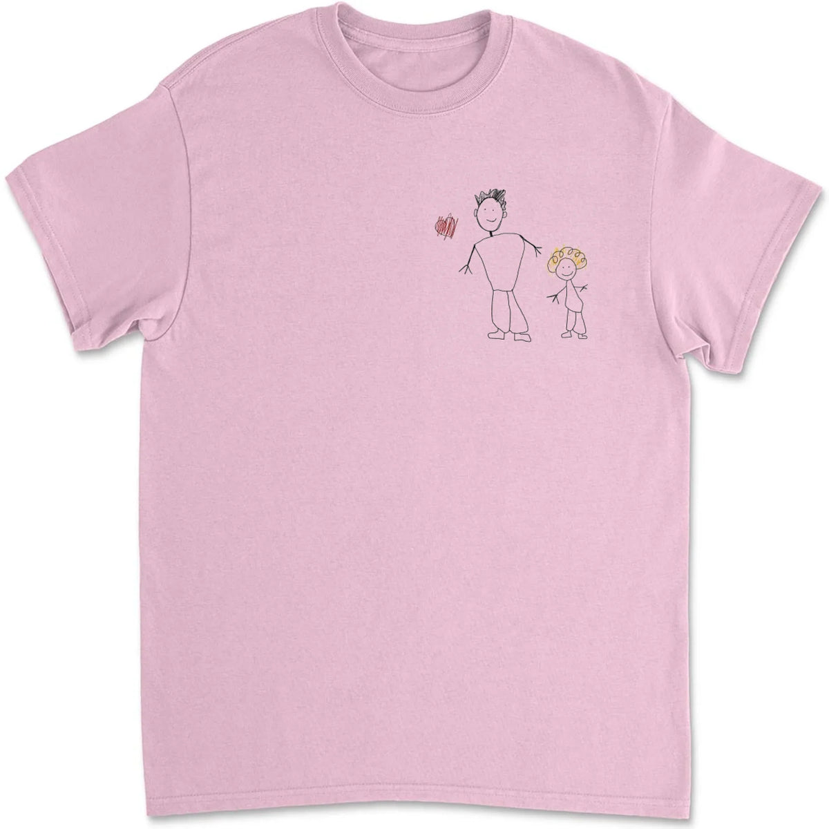 Custom Photo Father's Day, Special Gift for Dad & Grandpa • Handwriting Gift For Dad - Personalized Shirt