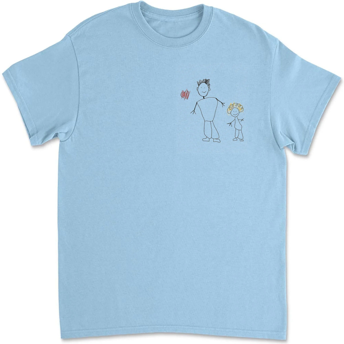 Custom Photo Father's Day, Special Gift for Dad & Grandpa • Handwriting Gift For Dad - Personalized Shirt