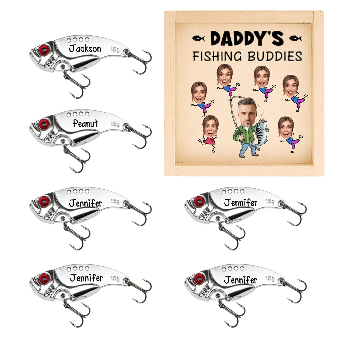 Fishing Buddies - Personalized Fishing Lure