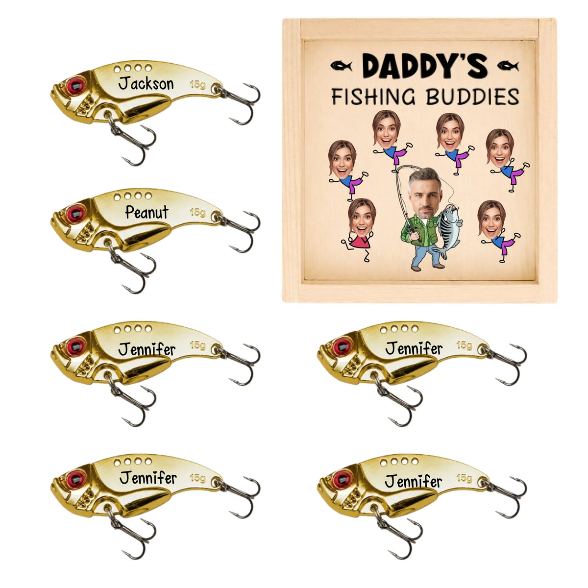 Fishing Buddies - Personalized Fishing Lure