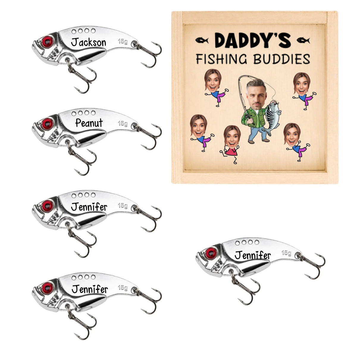 Fishing Buddies - Personalized Fishing Lure