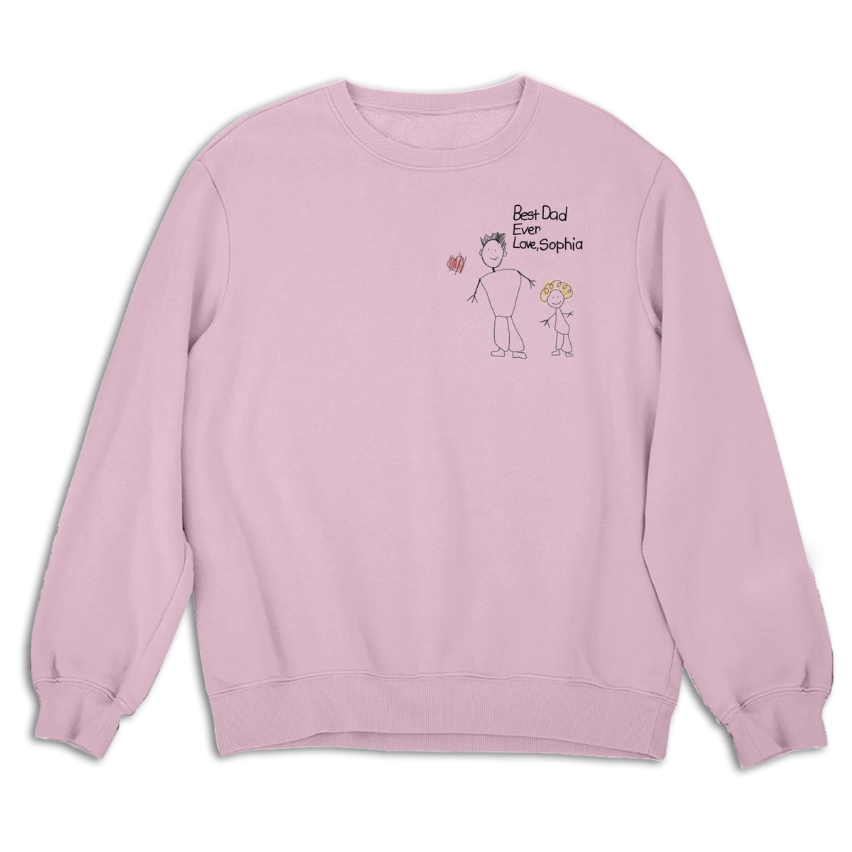 Custom Photo Father's Day, Special Gift for Dad & Grandpa • Handwriting Gift For Dad - Personalized Shirt