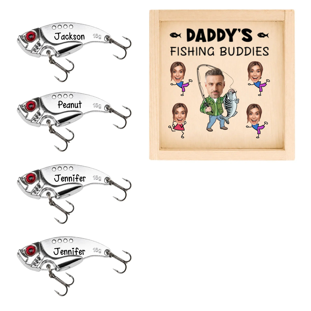 Fishing Buddies - Personalized Fishing Lure