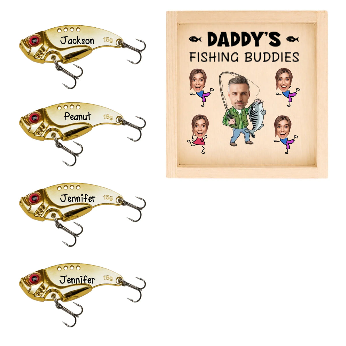 Fishing Buddies - Personalized Fishing Lure