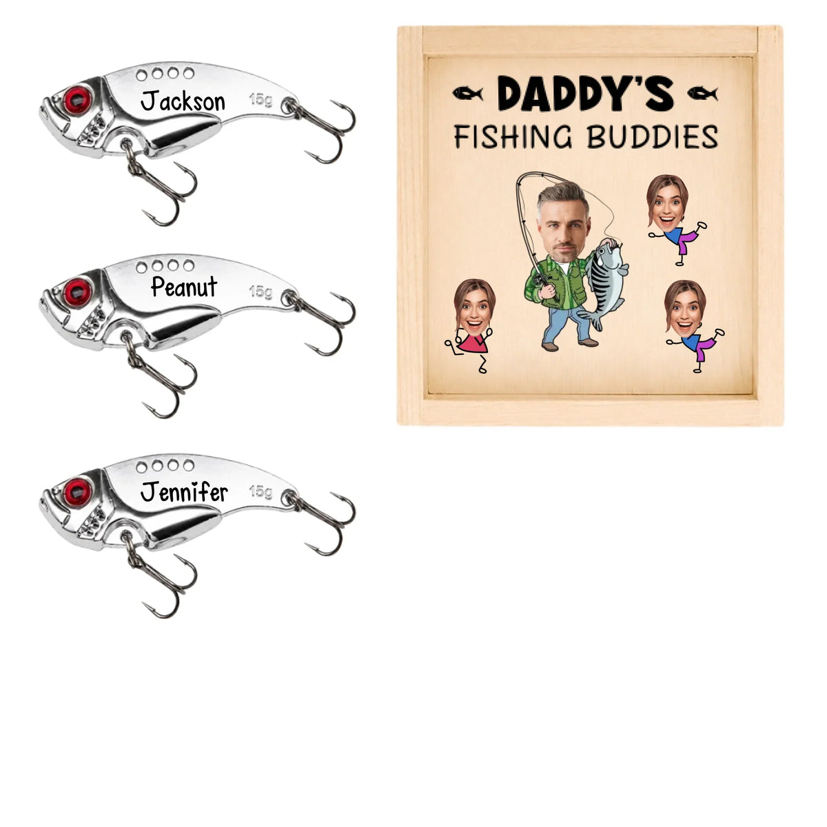 Fishing Buddies - Personalized Fishing Lure