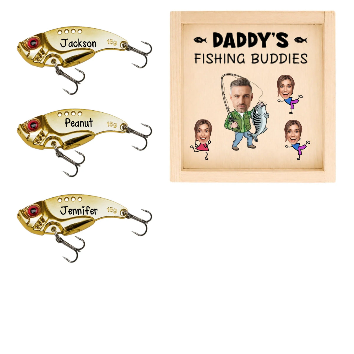 Fishing Buddies - Personalized Fishing Lure