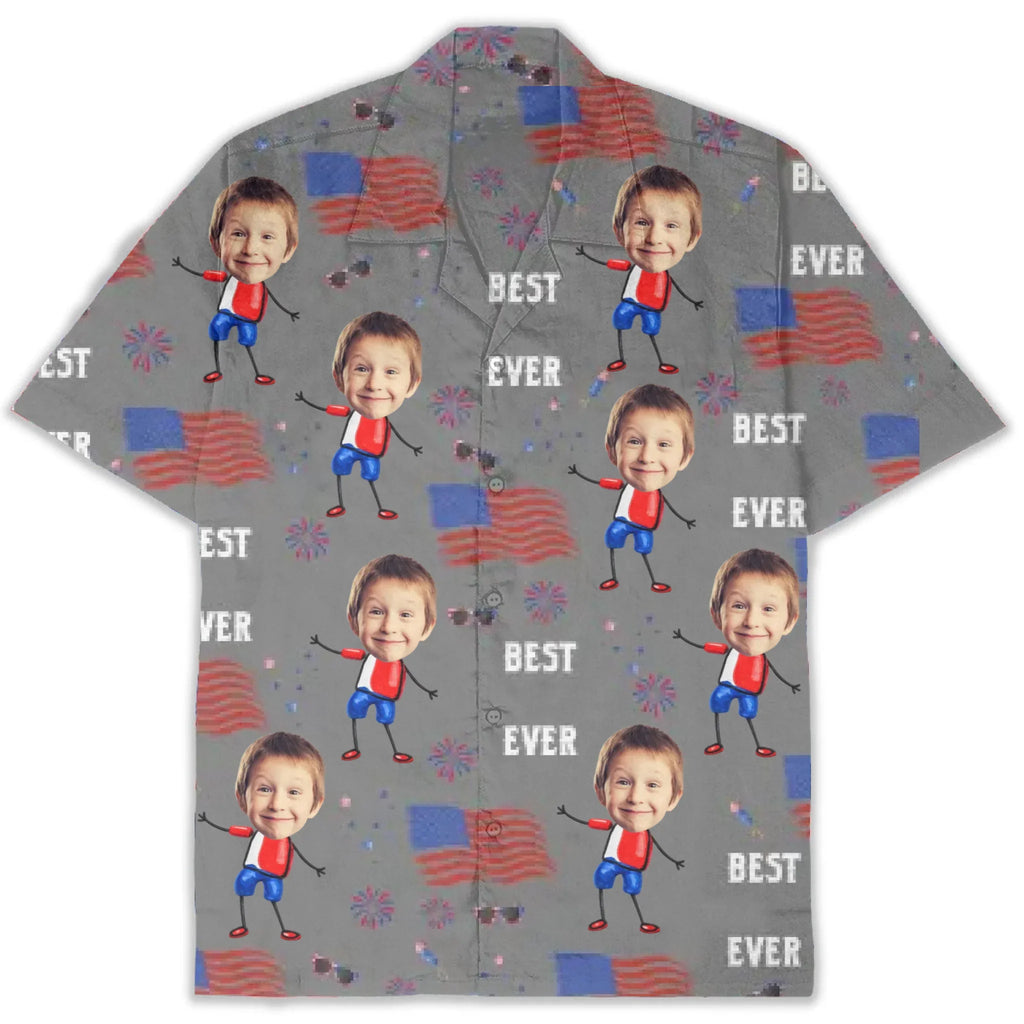Best Daddy Ever - Personalized Hawaiian Shirt