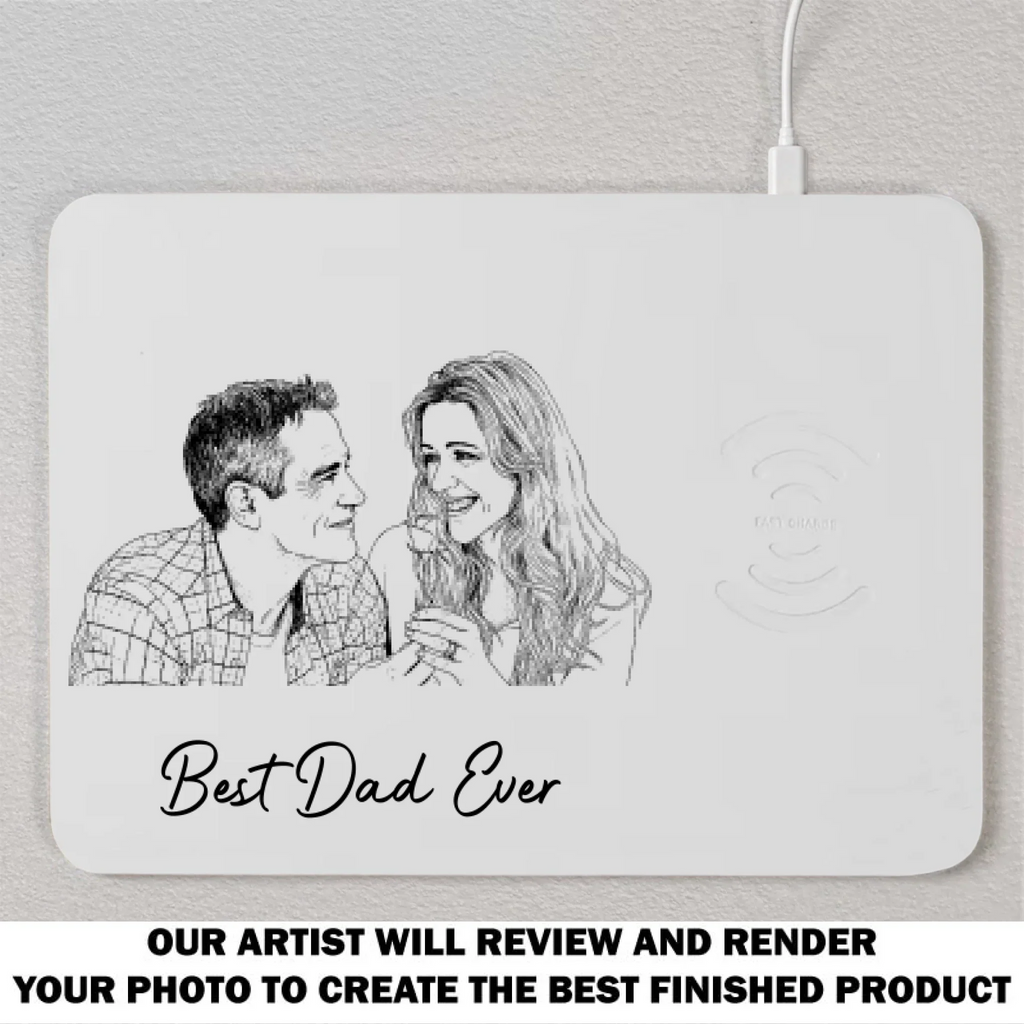 Together Forever - Personalized Charging Mat