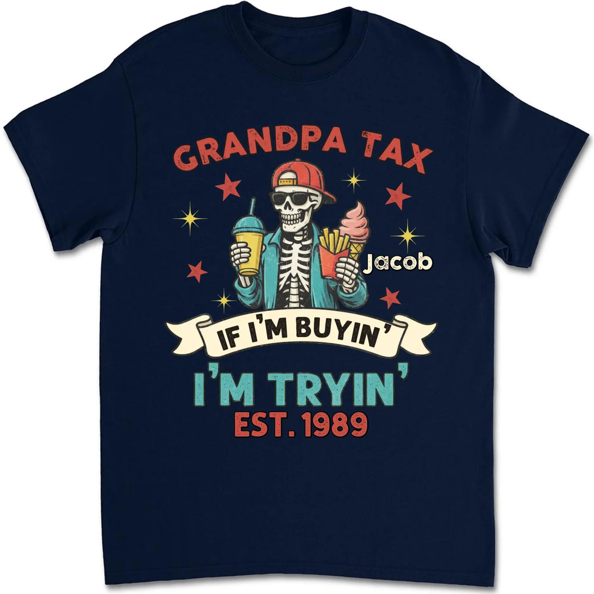Custom Father's Day, Special Gift for Dad & Grandpa • I Buy I Try - Personalized Shirt