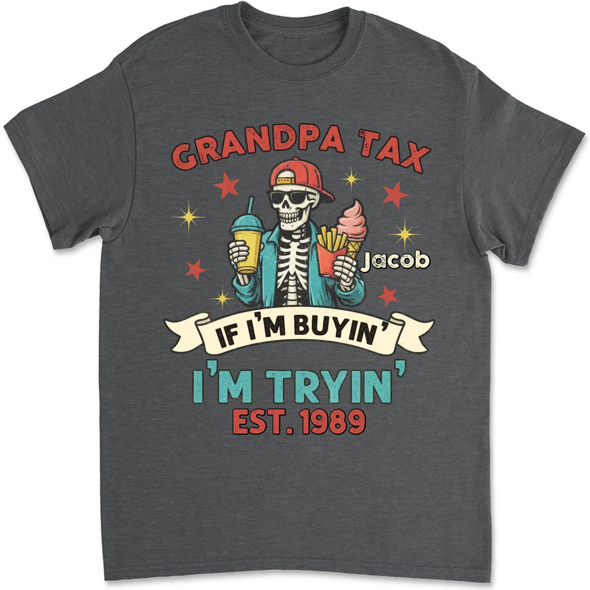 Custom Father's Day, Special Gift for Dad & Grandpa • I Buy I Try - Personalized Shirt