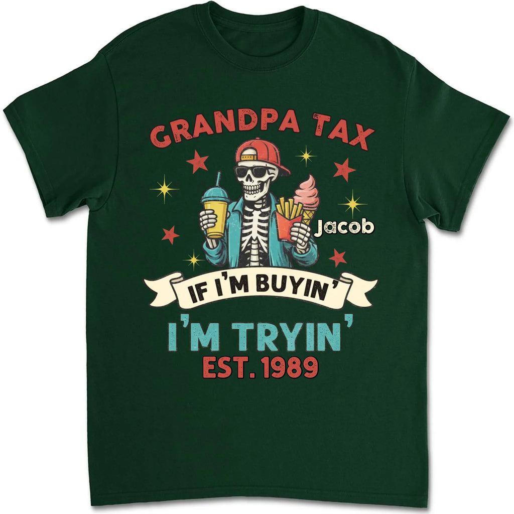 Custom Father's Day, Special Gift for Dad & Grandpa • I Buy I Try - Personalized Shirt