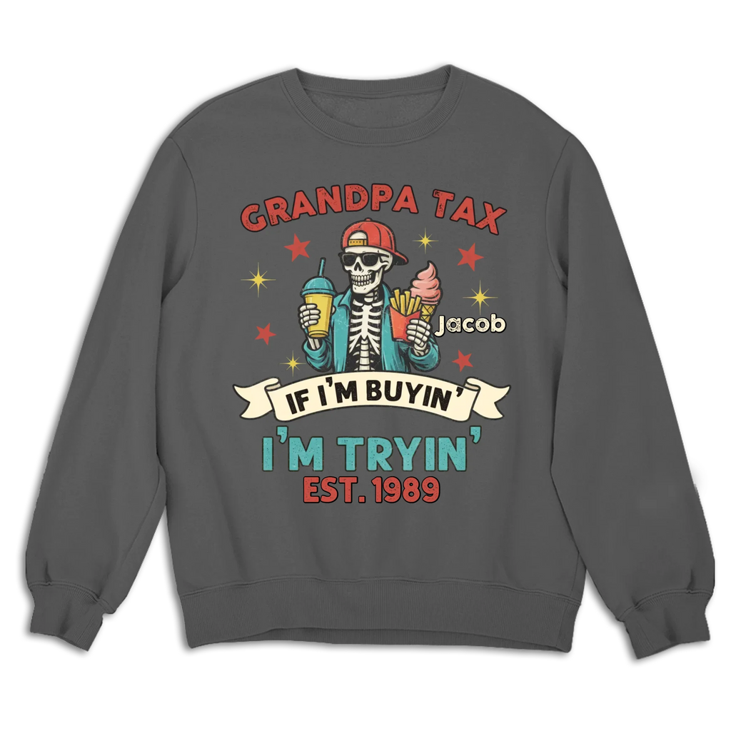 Custom Father's Day, Special Gift for Dad & Grandpa • I Buy I Try - Personalized Shirt