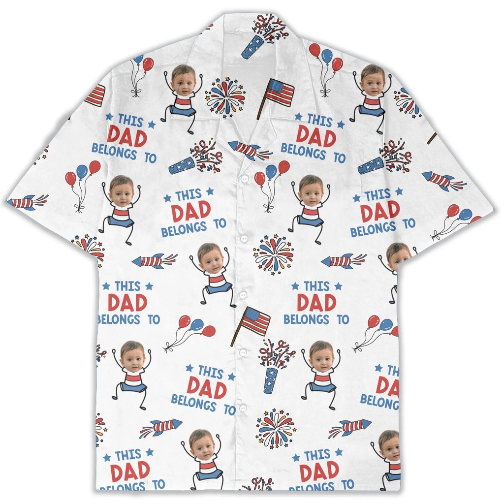 Built By Love Called Dad - Personalized Hawaiian Shirt