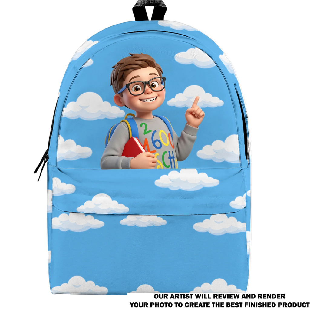 Back To School Story - Personalized Backpack