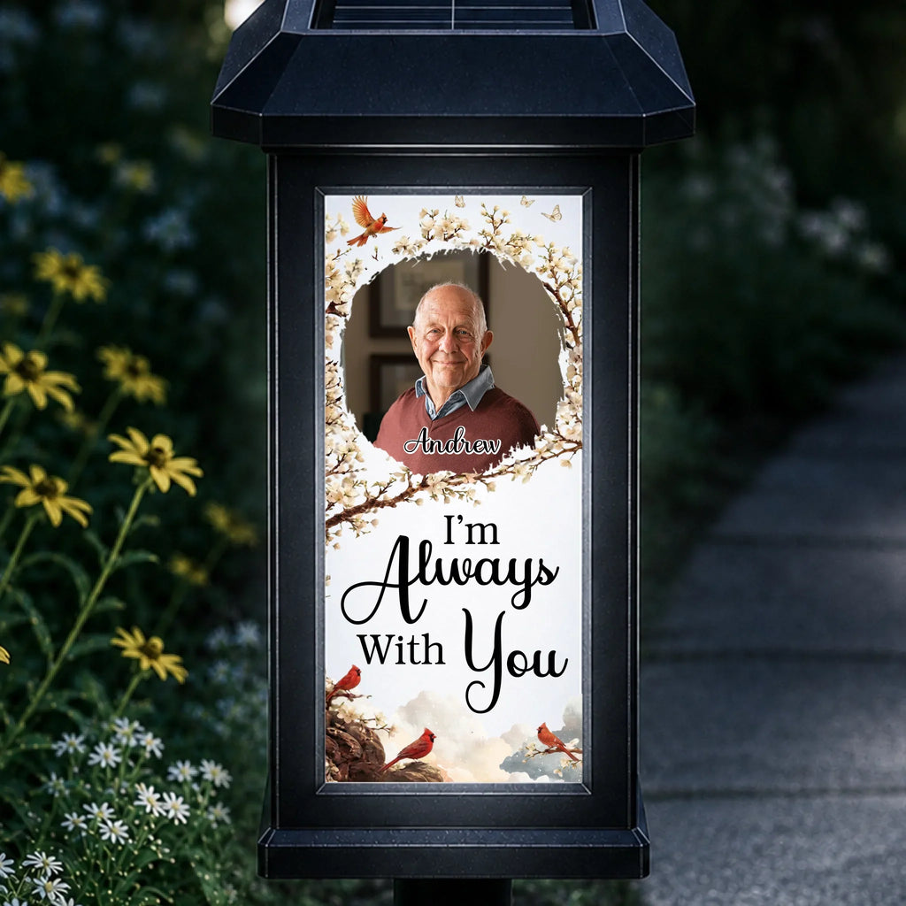 Always With You - Personalized Solar Garden Light