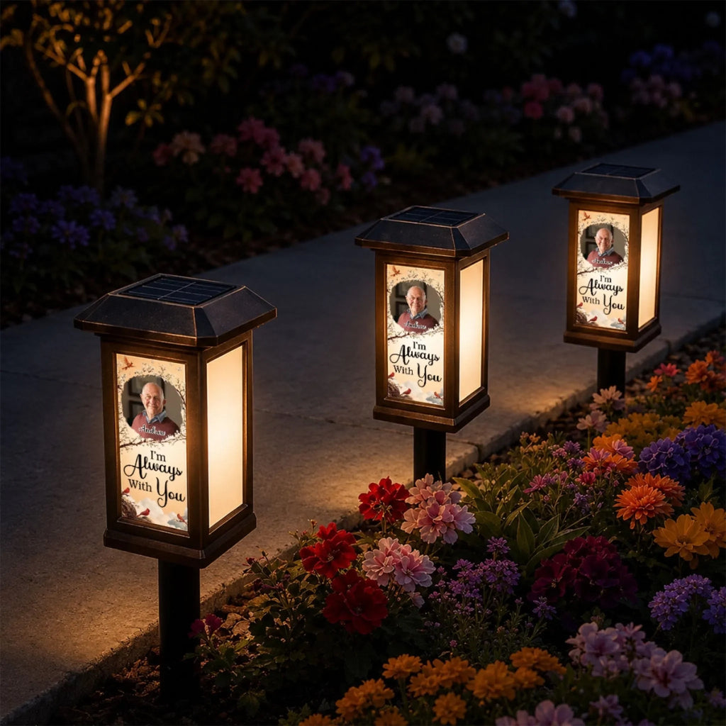 Always With You - Personalized Solar Garden Light