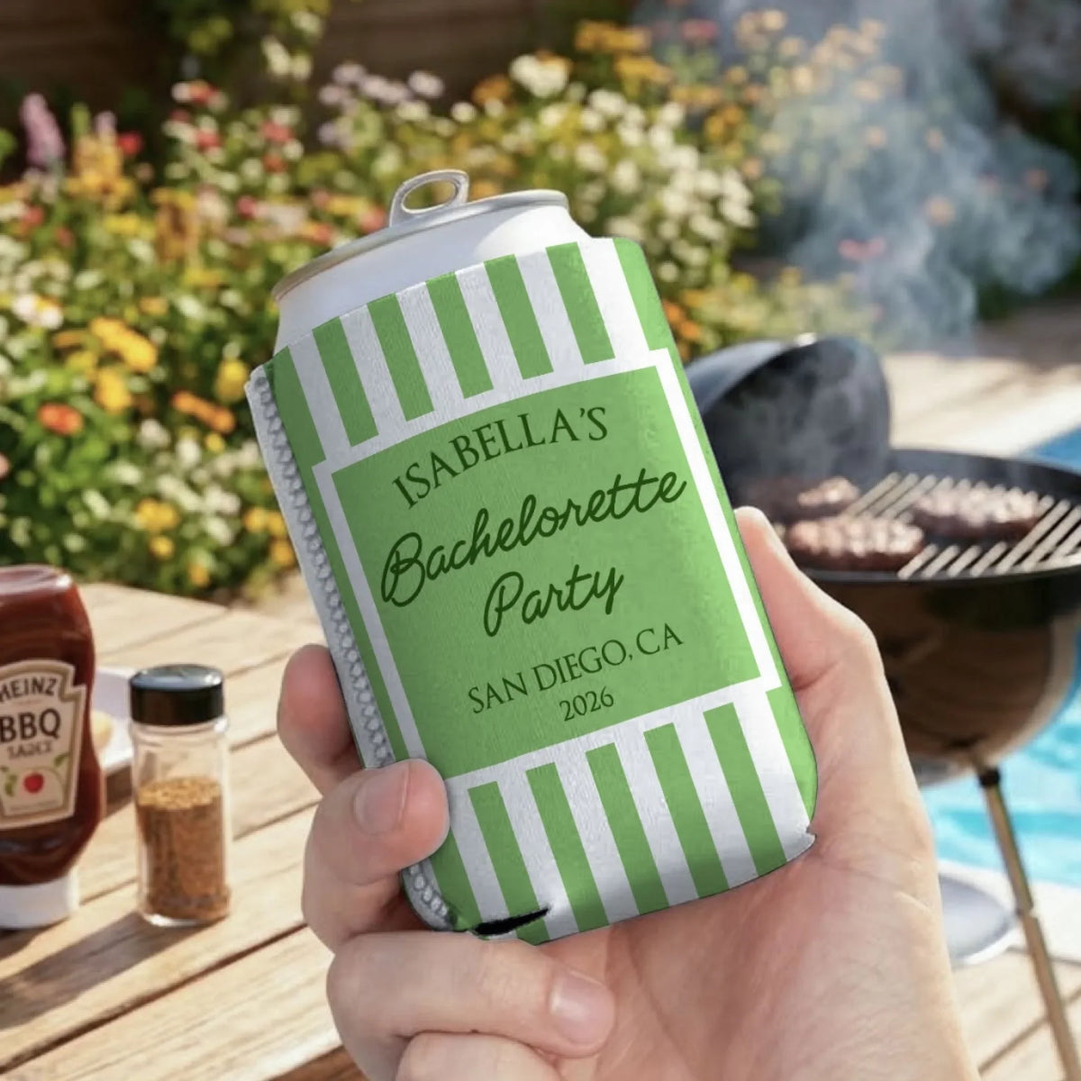 My Party - Personalized Skinny Can Cooler