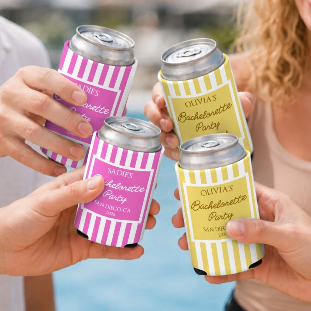 My Party - Personalized Skinny Can Cooler